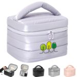 Custom Large Capacity Waterproof Polyester Toiletry Bag with Portable Handle