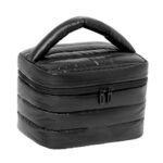 Custom Large Capacity Waterproof Polyester Toiletry Bag with Portable Handle - 3