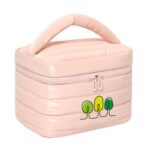 Custom Large Capacity Waterproof Polyester Toiletry Bag with Portable Handle - 4