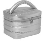 Custom Large Capacity Waterproof Polyester Toiletry Bag with Portable Handle - 7