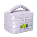 Custom Large Capacity Waterproof Polyester Toiletry Bag with Portable Handle - 8