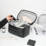 Custom Large Capacity Waterproof Polyester Toiletry Bag with Portable Handle - 9