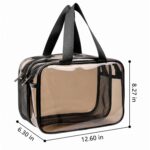Custom Large Double Layer Toiletry Bag - 2