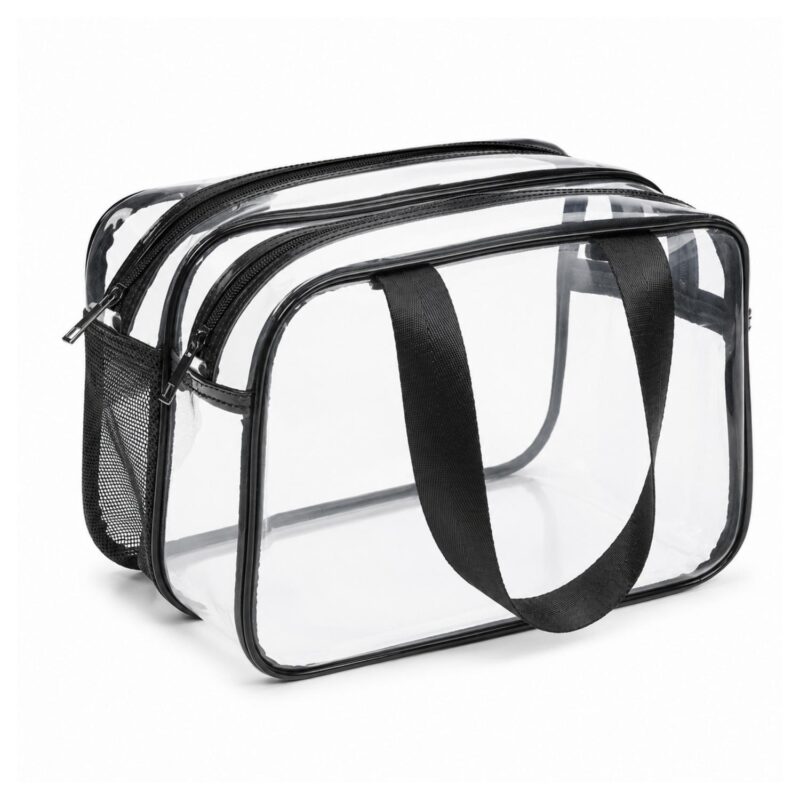 Custom Large Double Layer Toiletry Bag - 5