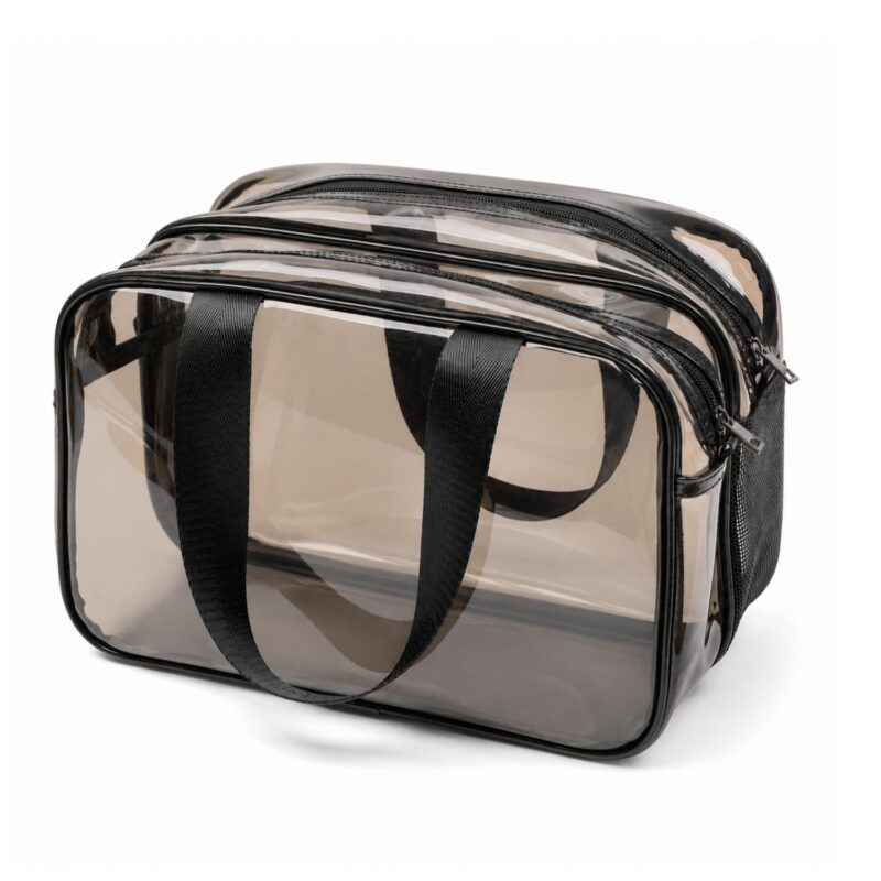 Custom Large Double Layer Toiletry Bag - 6