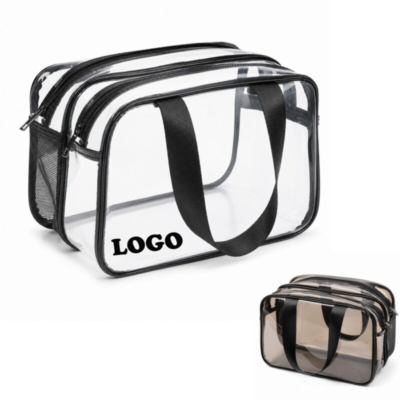Custom Large Double Layer Toiletry Bag