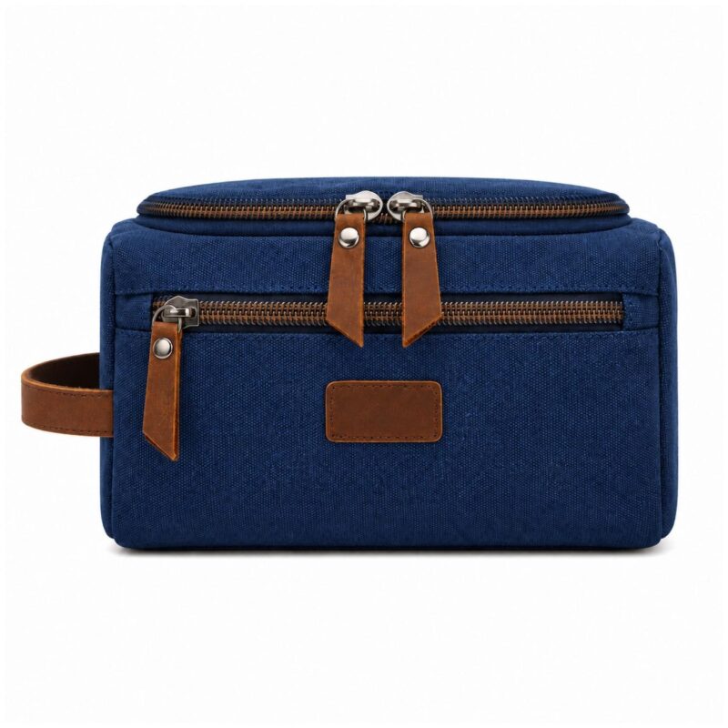 Custom Large Oxford Hanging Toiletry Bag - 7