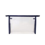 Custom Large Travel Clear Toiletry Bag Makeup Pouch 11.4"x7.5"x2.5" - 8