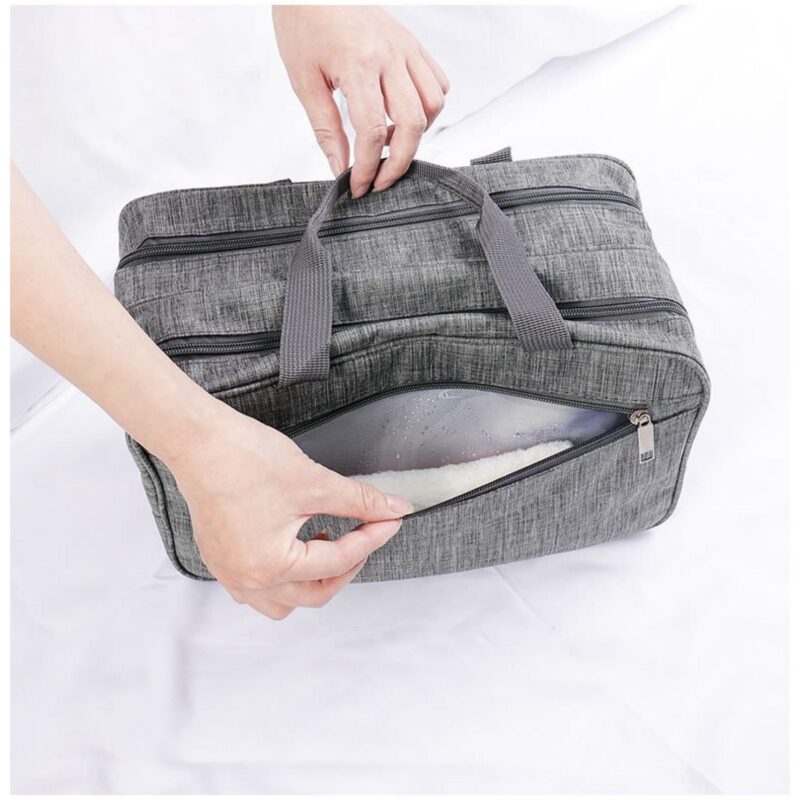 Custom Large-capacity Multifunctional Toiletry Bag Makeup Bags - 3
