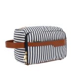 Custom Leather Accent Dopp Kit for Travel - 2