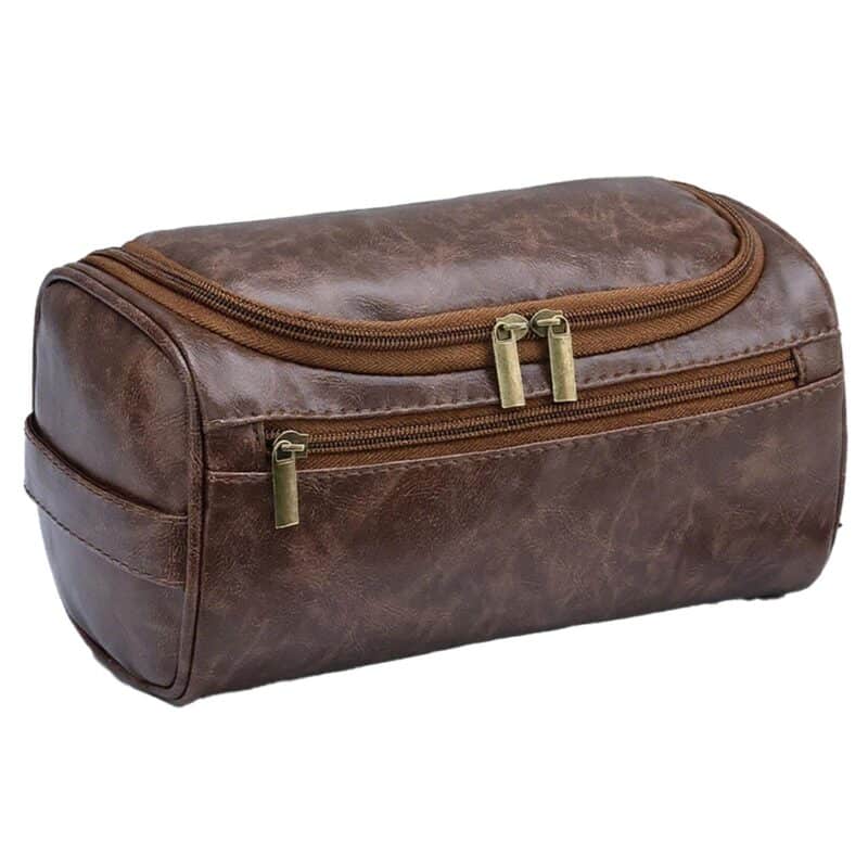 Custom Leather Toiletry Bag - 2