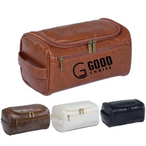 Custom Leather Toiletry Bag