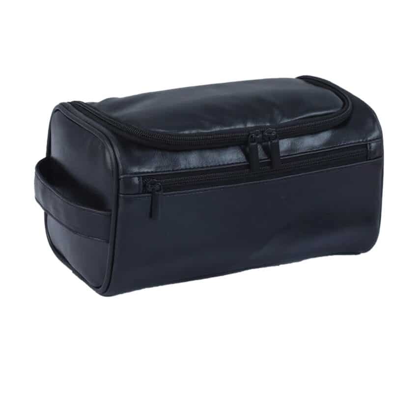 Custom Leather Toiletry Bag - 4