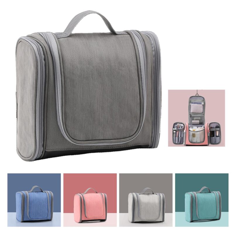 Custom Leather Toiletry Bag - 1