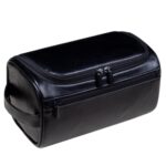 Custom Leather Travel Toiletry Dopp Kit - 1