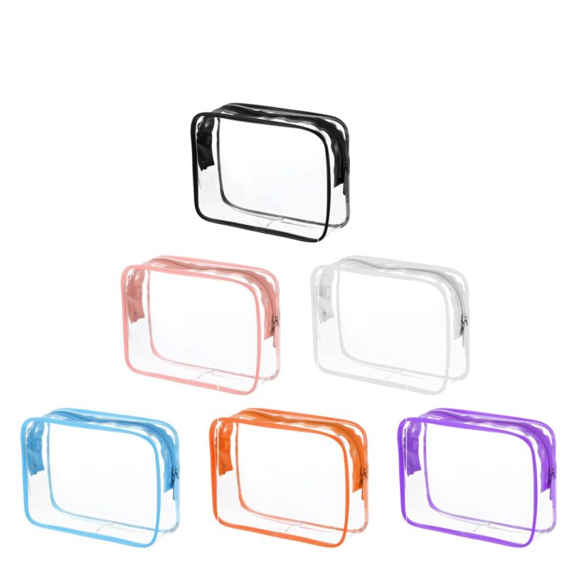 Custom Lightweight Clear Travel Toiletry Bag - 2