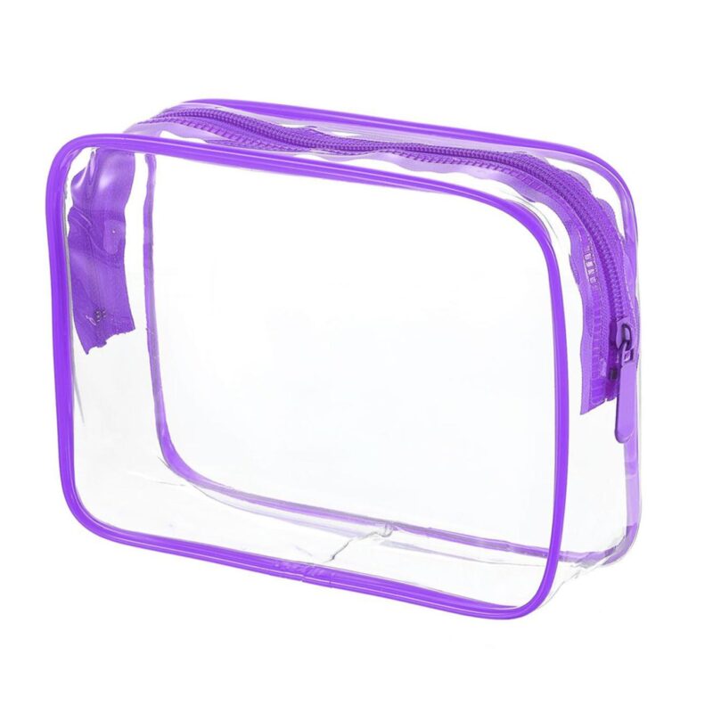 Custom Lightweight Clear Travel Toiletry Bag - 5