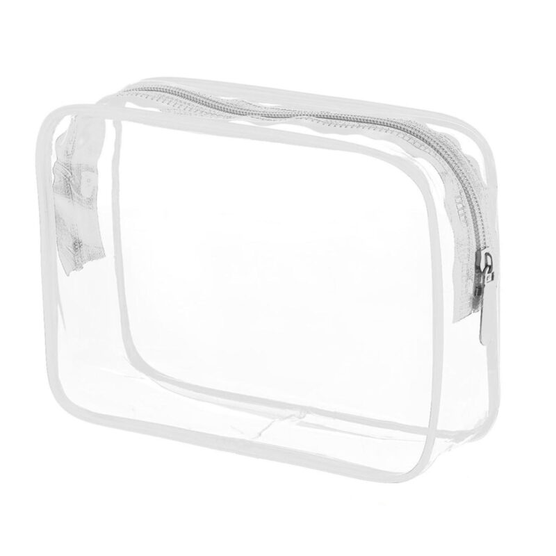 Custom Lightweight Clear Travel Toiletry Bag - 7