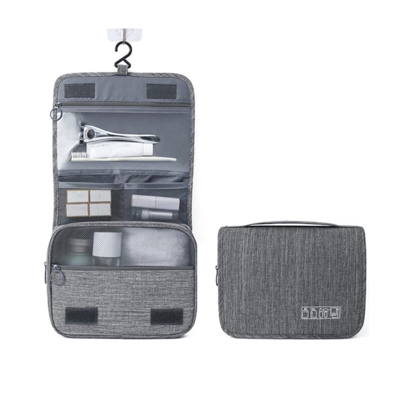 Custom Lightweight Hanging Travel Toiletry Bag - 3