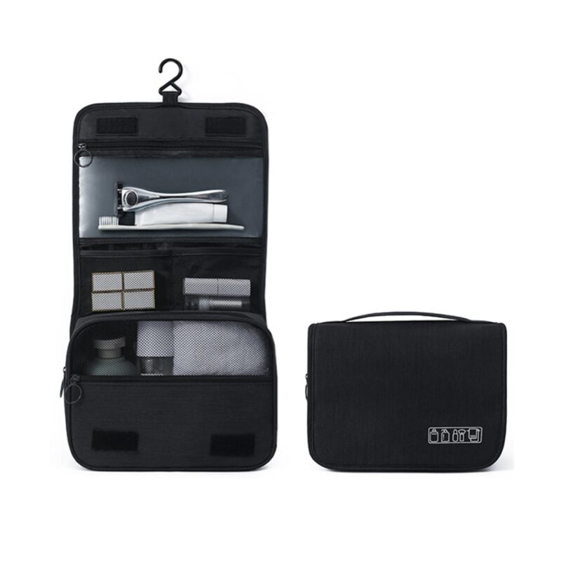 Custom Lightweight Hanging Travel Toiletry Bag - 5