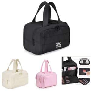 Custom Lightweight Travel Makeup & Toiletry Bag