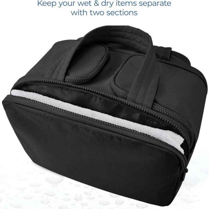 Custom Lightweight Travel Makeup & Toiletry Bag - 5