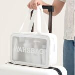 Custom Matte Transparent PU Travel Toiletry Bag - 2
