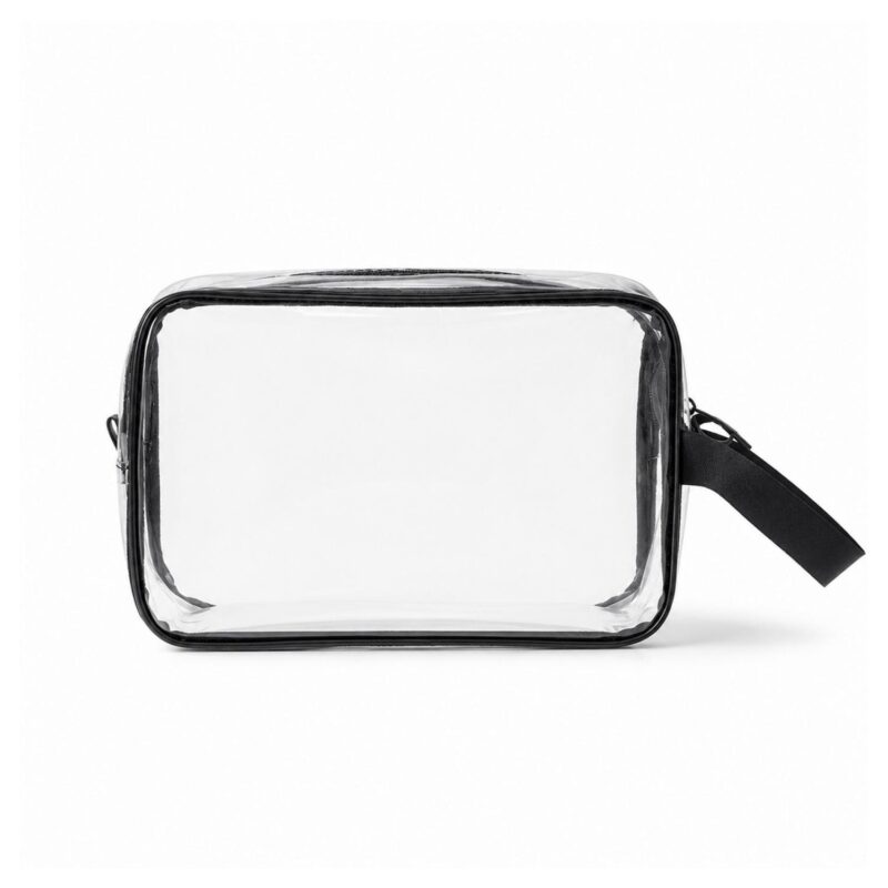 Custom Medium Clear Toiletry Bag - 4