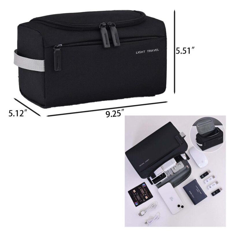 Custom Medium-Sized Business Travel Toiletry Bag - 1
