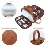 Custom Men Leather Toiletry Bag - 2