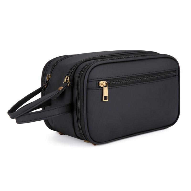 Custom Men Leather Toiletry Bag - 4