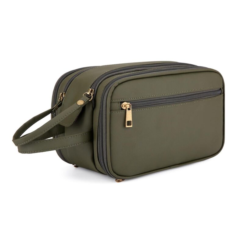 Custom Men Leather Toiletry Bag - 5