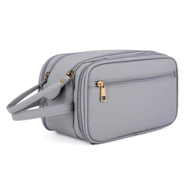 Custom Men Leather Toiletry Bag - 6