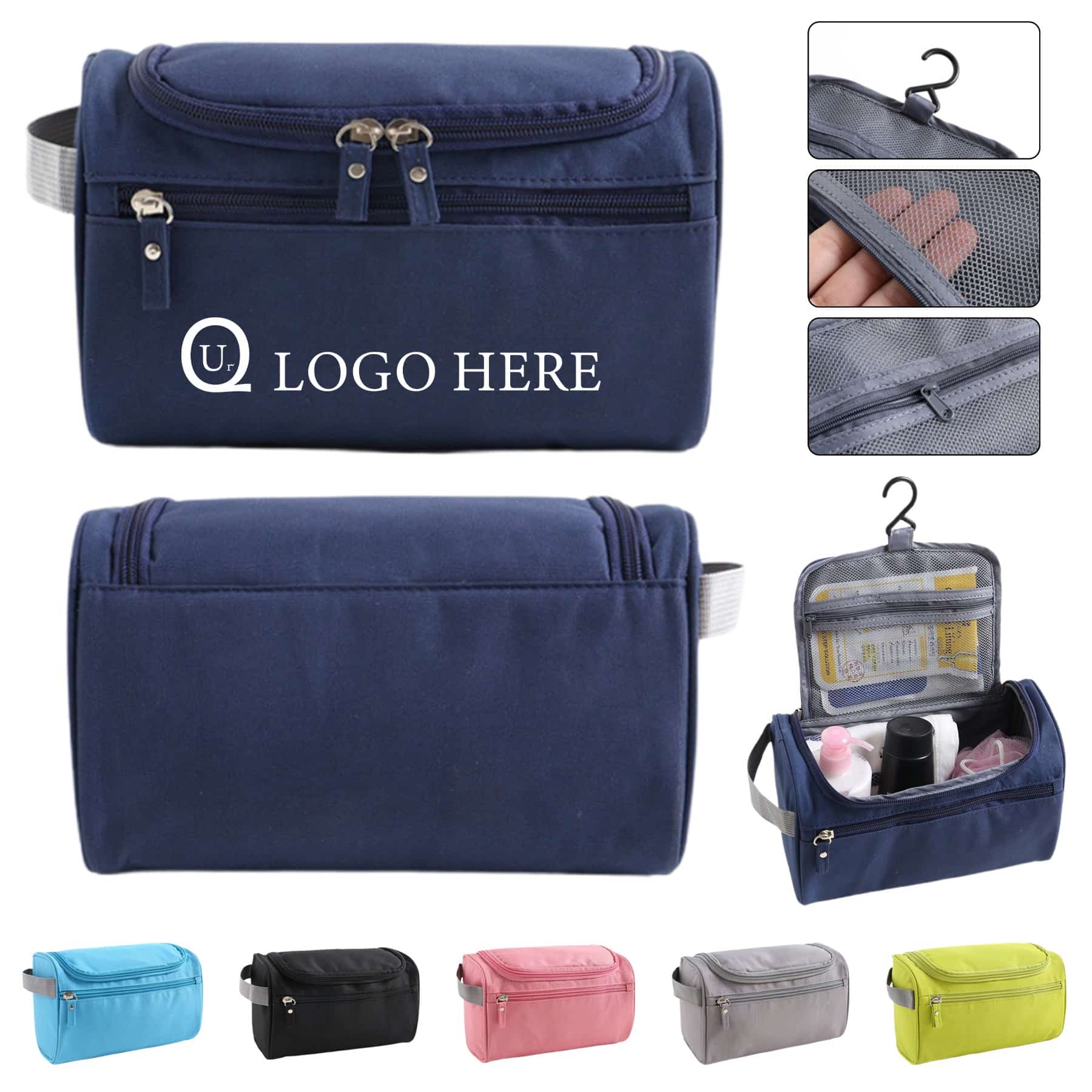 Custom Men'S Travel Toiletry Bag