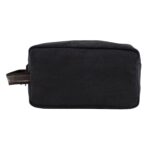 Custom Men's Cotton Canvas Travel Toiletry Bag