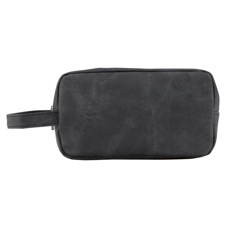 Custom Men's Faux Leather Travel Toiletry Bag