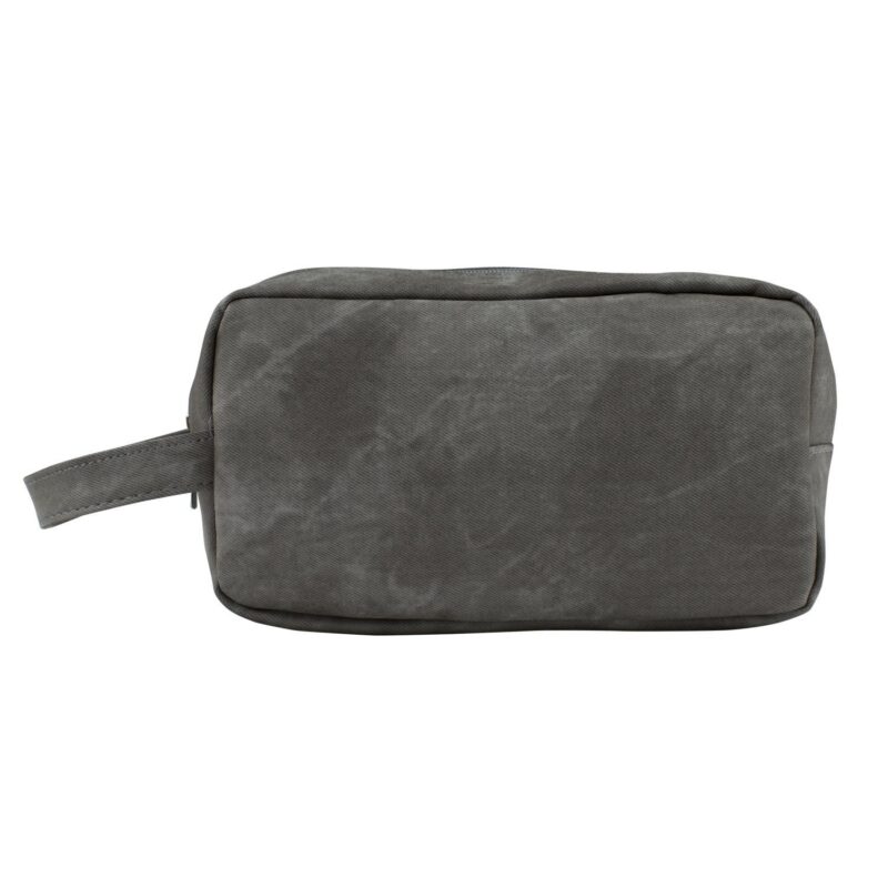 Custom Men's Faux Leather Travel Toiletry Bag