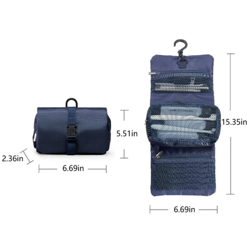 Custom Men's Foldable Toiletry Bag - 1