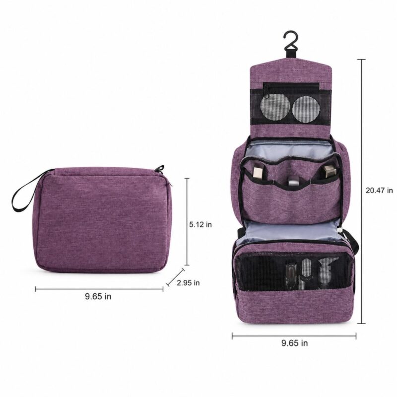 Custom Men's Hanging Travel Toiletry Bag - 1