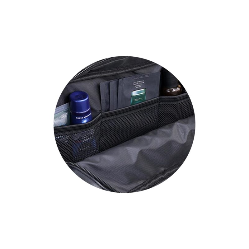 Custom Men's Leather Travel Toiletry Bag - 4