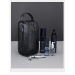 Custom Men's PU Leather Dopp Kit