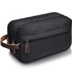 Custom Men's Travel Toiletry Bag Portable Waterproof Nylon Storage Bag Double Pocket - 2
