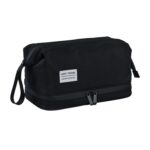 Custom Mens Travel Toiletry Bag with Waterproof Wet/Dry Compartment - 9