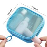 Custom Mesh Cosmetic Travel Toiletry Bag with Zipper - 1