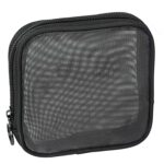 Custom Mesh Cosmetic Travel Toiletry Bag with Zipper - 9
