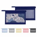 Custom Mesh Panel Fabric Toiletry Bag