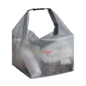 Custom Mesh Shower Bag Travel Makeup Pouch for Women Waterproof Toiletry Bag Plastic Make Up Bags for Carry