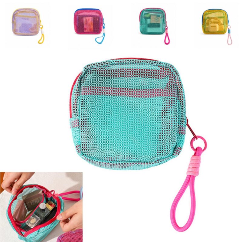 Custom Mesh Travel Toiletry Bag - 1