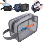 Custom Mesh Travel Toiletry Bag