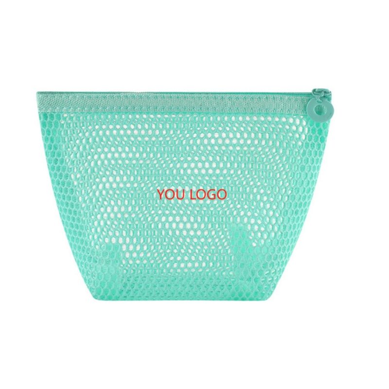 Custom Mini Makeup Bag With Cute Bright Design Zippe Travel Toiletry Bag